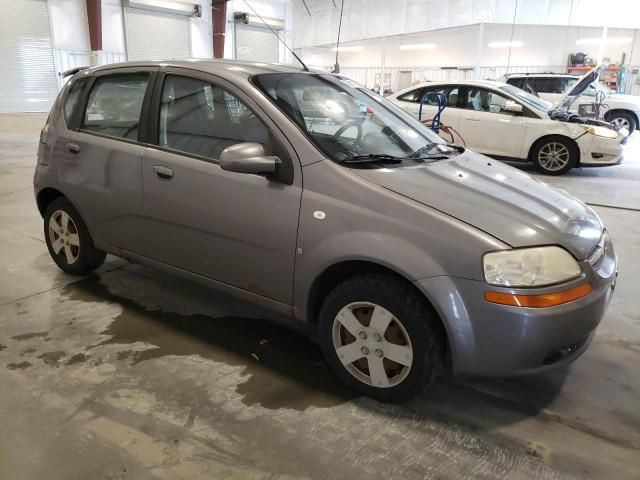 KL1TD66677B779676 - 2007 CHEVROLET AVEO BASE Сұр фото 4
