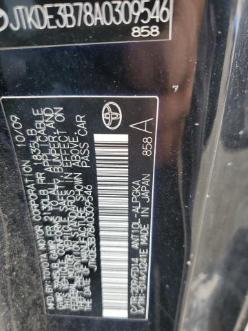 JTKDE3B78A0309546 - 2010 TOYOTA SCION TC 黑色 照片 12