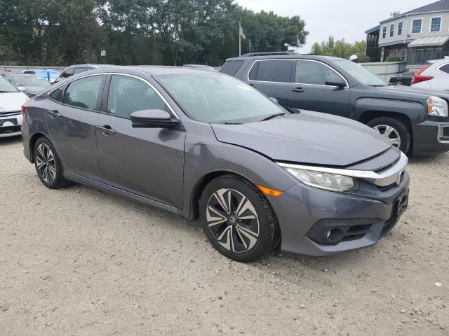 19XFC1F7XHE016740 - 2017 HONDA CIVIC EXL ნაცრისფერი ფოტო 4