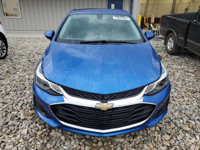 3G1BE6SM8KS547552 - 2019 CHEVROLET CRUZE LT BLUE photo 5