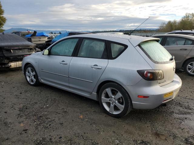 JM1BK143761517182 - 2006 MAZDA 3 HATCHBACK SILVER photo 2