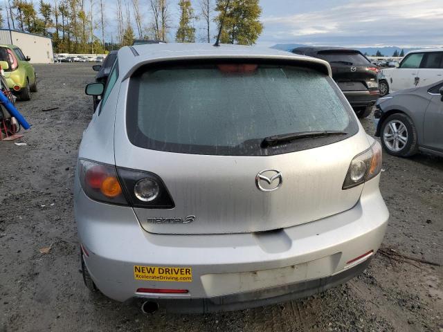 JM1BK143761517182 - 2006 MAZDA 3 HATCHBACK SILVER photo 6