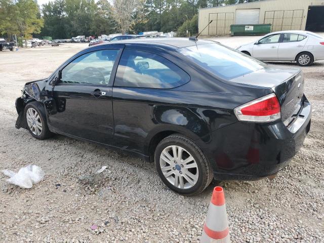 1FAHP33N78W175660 - 2008 FORD FOCUS SE BLACK photo 2