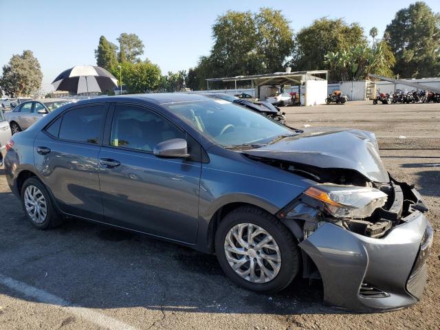 2T1BURHE7KC132960 - 2019 TOYOTA COROLLA L GRAY photo 4