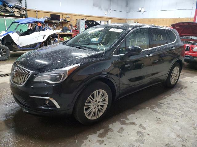 LRBFXBSA2JD028432 - 2018 BUICK ENVISION PREFERRED BLACK photo 1