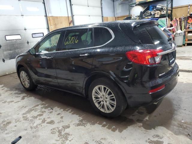 LRBFXBSA2JD028432 - 2018 BUICK ENVISION PREFERRED BLACK photo 2