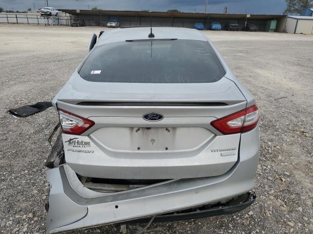 3FA6P0K97DR119371 - 2013 FORD FUSION TITANIUM SILVER photo 6