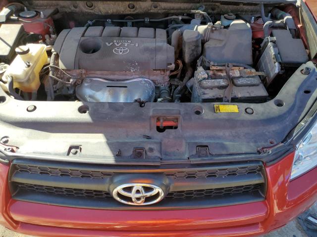 JTMBF4DV7AD029073 - 2010 TOYOTA RAV4 RED photo 11