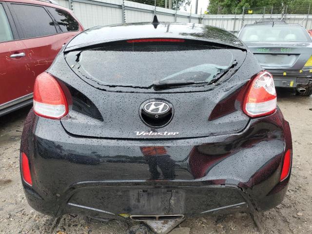 KMHTC6AD5HU317359 - 2017 HYUNDAI VELOSTER BLACK photo 6