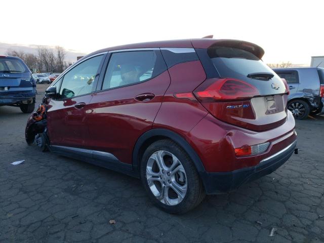 1G1FW6S05H4176080 - 2017 CHEVROLET BOLT EV LT BURGUNDY photo 2