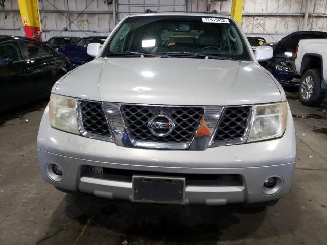 5N1AR18U06C684185 - 2006 NISSAN PATHFINDER LE 银色 照片 5