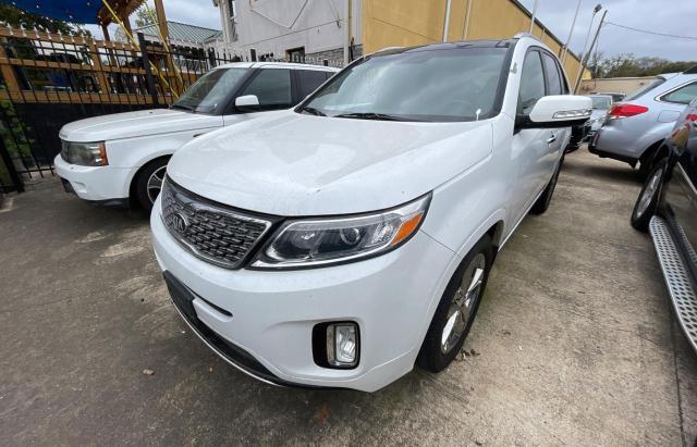 5XYKWDA75EG487627 - 2014 KIA SORENTO SX WHITE photo 2