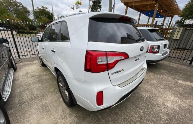 5XYKWDA75EG487627 - 2014 KIA SORENTO SX WHITE photo 3