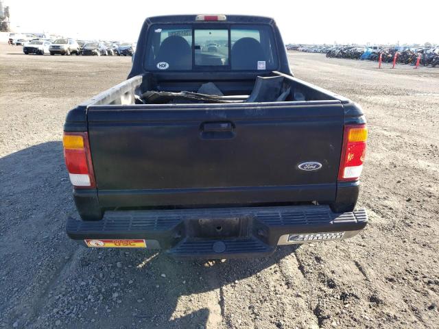 1FTYR10C4WPB04855 - 1998 FORD RANGER BLACK photo 6