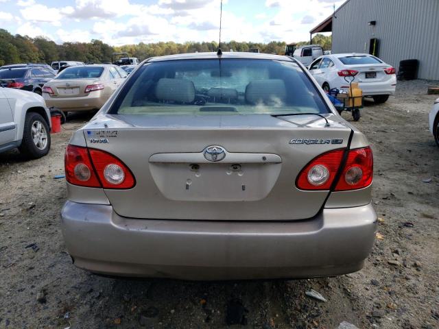 1NXBR32E15Z366442 - 2005 TOYOTA COROLLA CE GOLD photo 6