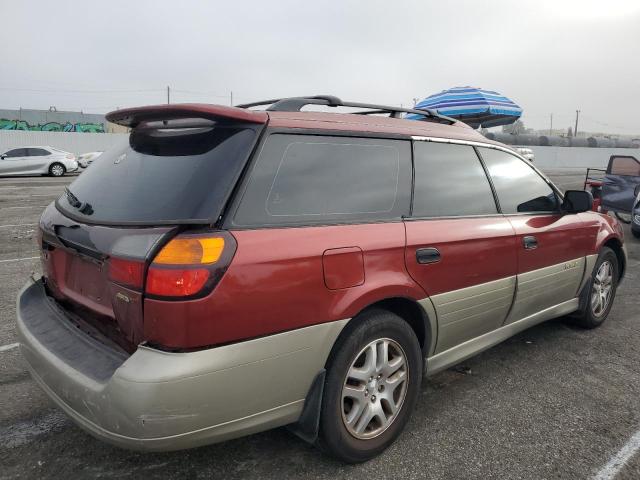 4S3BH675627645378 - 2002 SUBARU LEGACY OUTBACK AWP 红色 照片 3
