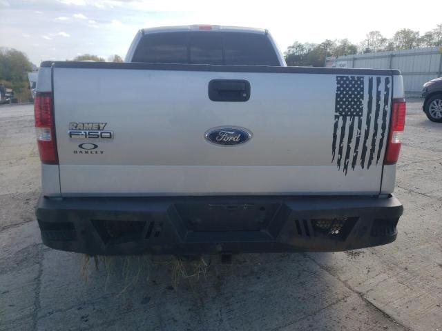 1FTPX14V78FA89693 - 2008 FORD F150 SILVER photo 6