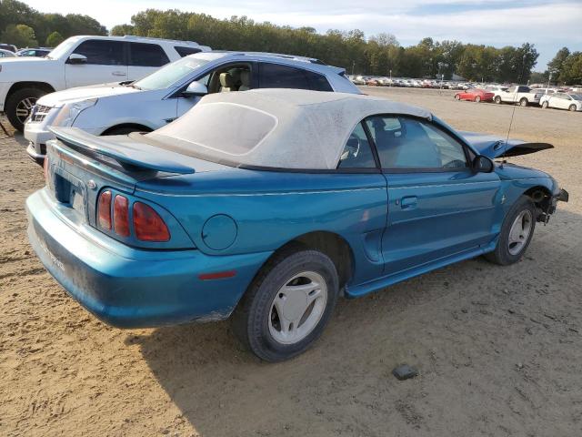 1FALP444XSF180347 - 1995 FORD MUSTANG BLUE photo 3