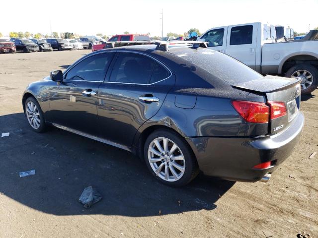 JTHCK262185019035 - 2008 LEXUS IS 250 GRAY photo 2