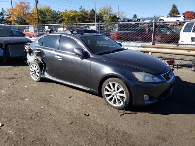 JTHCK262185019035 - 2008 LEXUS IS 250 GRAY photo 4