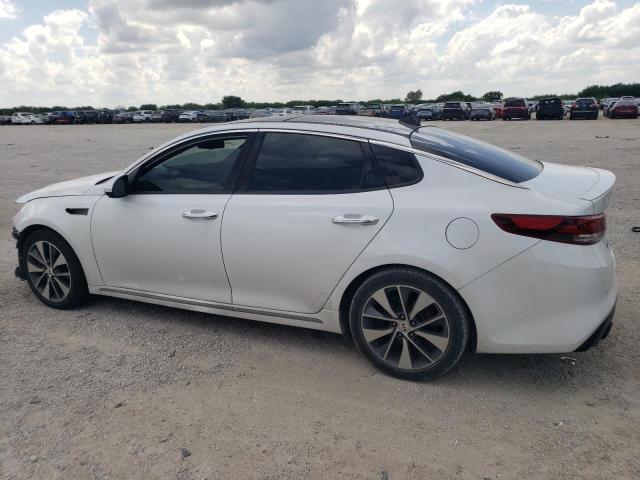 5XXGV4L26GG019195 - 2016 KIA OPTIMA SXL WHITE photo 2