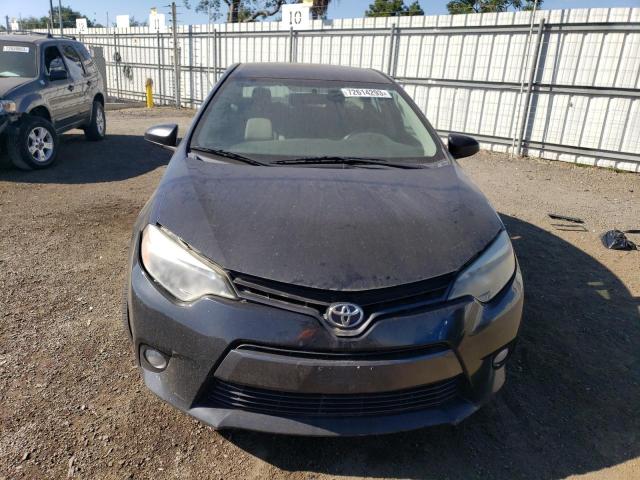 5YFBURHE7FP270973 - 2015 TOYOTA COROLLA L BLACK photo 5