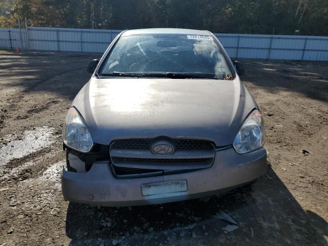 KMHCM36C39U138346 - 2009 HYUNDAI ACCENT GS GRAY photo 5