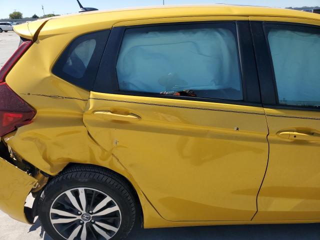 3HGGK5H90JM725767 - 2018 HONDA FIT EX YELLOW photo 10