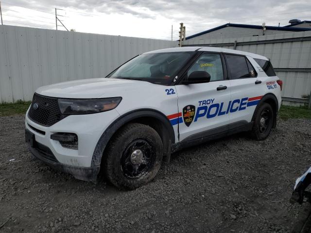 1FM5K8AB2LGB83911 - 2020 FORD EXPLORER POLICE INTERCEPTOR WHITE photo 1