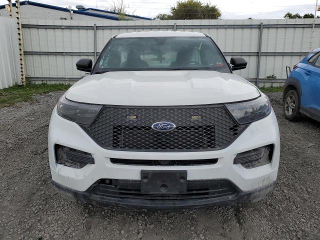 1FM5K8AB2LGB83911 - 2020 FORD EXPLORER POLICE INTERCEPTOR WHITE photo 5