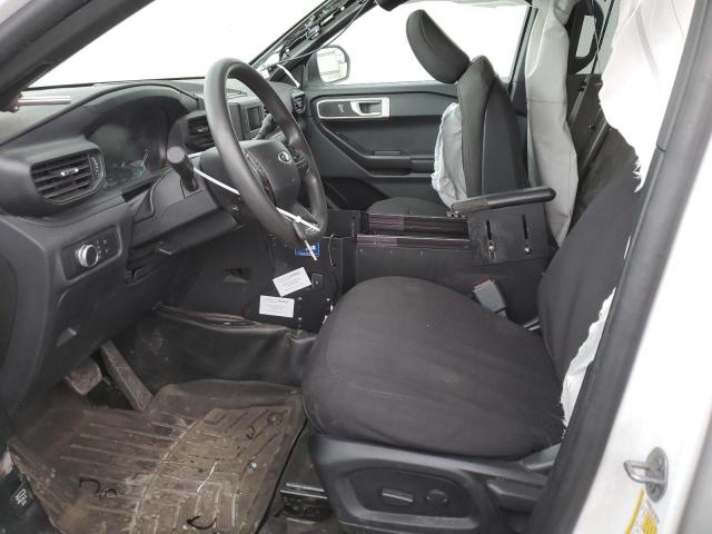 1FM5K8AB2LGB83911 - 2020 FORD EXPLORER POLICE INTERCEPTOR WHITE photo 7