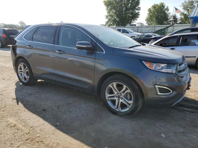 2FMPK3K97HBB21135 - 2017 FORD EDGE TITANIUM CHARCOAL photo 4