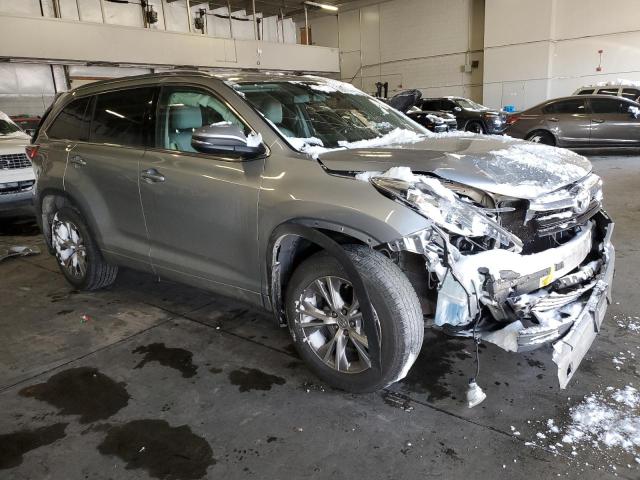 5TDJKRFH5FS189136 - 2015 TOYOTA HIGHLANDER XLE SILVER photo 4