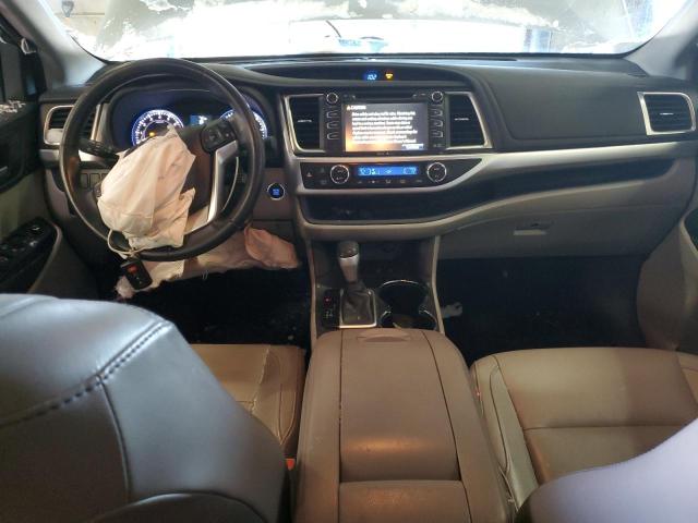 5TDJKRFH5FS189136 - 2015 TOYOTA HIGHLANDER XLE SILVER photo 8