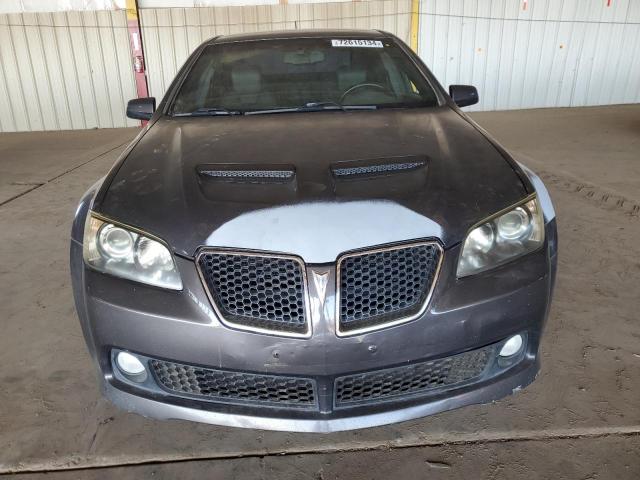 6G2ER57799L182523 - 2009 PONTIAC G8 GRAY photo 5