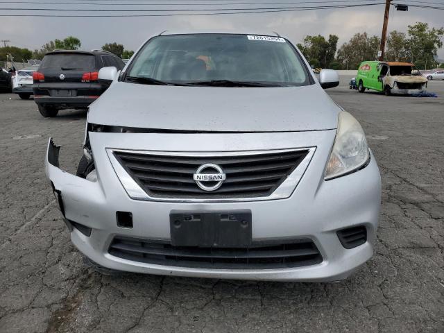 3N1CN7APXEL824524 - 2014 NISSAN VERSA S SILVER photo 5