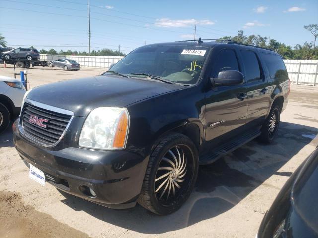 1GKS1HE0XDR150460 - 2013 GMC YUKON XL C1500 SLE BLACK photo 1