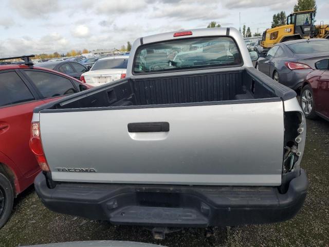 5TENX22N78Z515854 - 2008 TOYOTA TACOMA SILVER photo 6