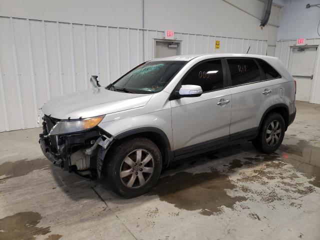 5XYKT3A14BG087424 - 2011 KIA SORENTO BASE SILVER photo 1