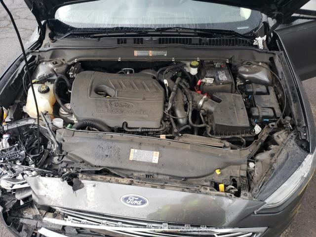 3FA6P0HD1HR207804 - 2017 FORD FUSION SE GRAY photo 11