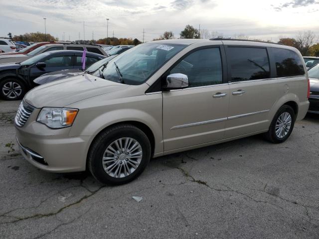 2C4RC1CG0DR660208 - 2013 CHRYSLER TOWN & COU TOURING L BEIGE photo 1