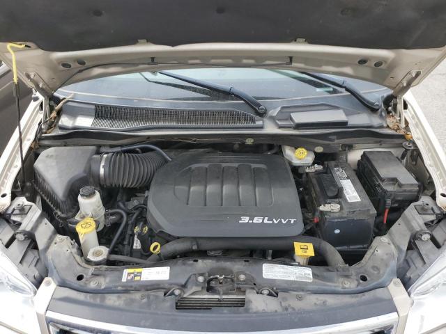 2C4RC1CG0DR660208 - 2013 CHRYSLER TOWN & COU TOURING L BEIGE photo 11