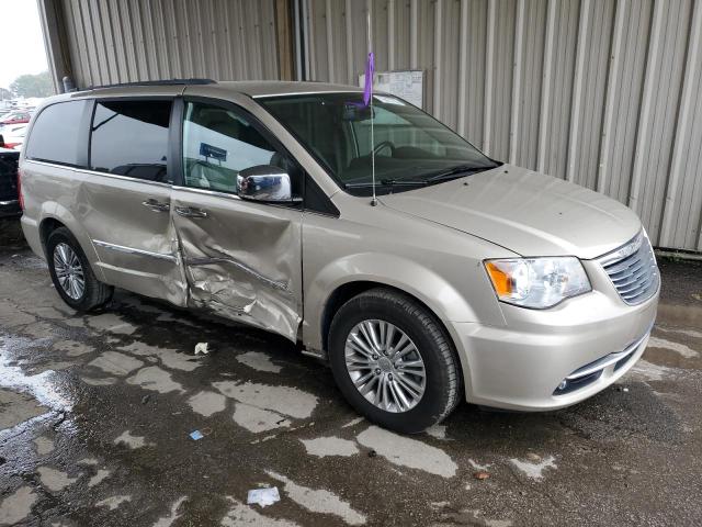 2C4RC1CG0DR660208 - 2013 CHRYSLER TOWN & COU TOURING L BEIGE photo 4