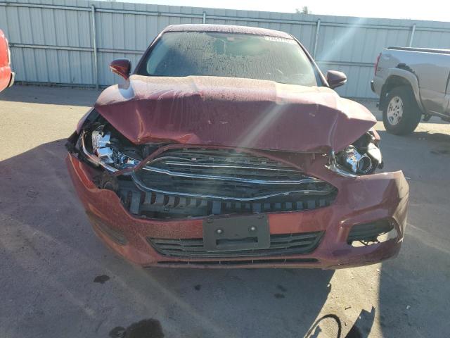 3FA6P0LU4ER252366 - 2014 FORD FUSION SE HYBRID RED photo 5