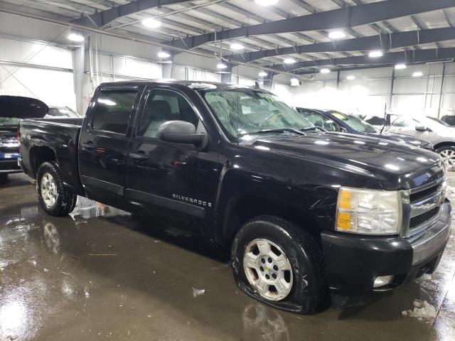 2GCEK13C671510783 - 2007 CHEVROLET SILVERADO K1500 CREW CAB BLACK photo 4