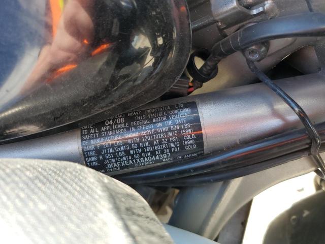 JKAEXEA1X8A044397 - 2008 KAWASAKI EX650 A Qara foto 9