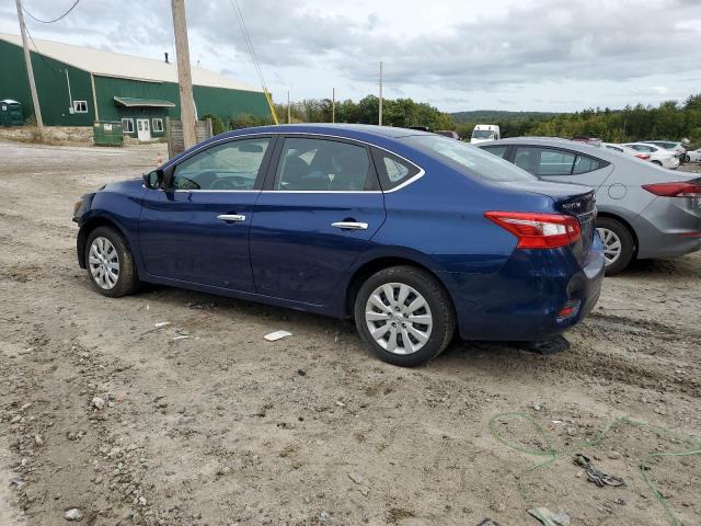 3N1AB7AP8KY317331 - 2019 NISSAN SENTRA S BLUE photo 2