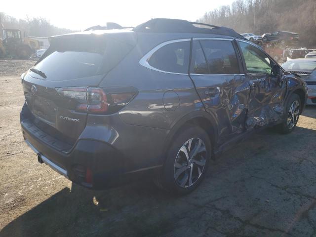 4S4BTANC0N3124019 - 2022 SUBARU OUTBACK LIMITED GRAY photo 3