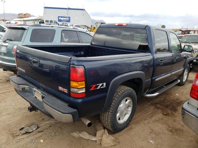 2GTEK13T161151213 - 2006 GMC NEW SIERRA K1500 BLUE photo 3