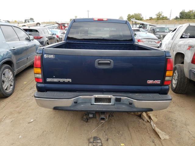 2GTEK13T161151213 - 2006 GMC NEW SIERRA K1500 BLUE photo 6